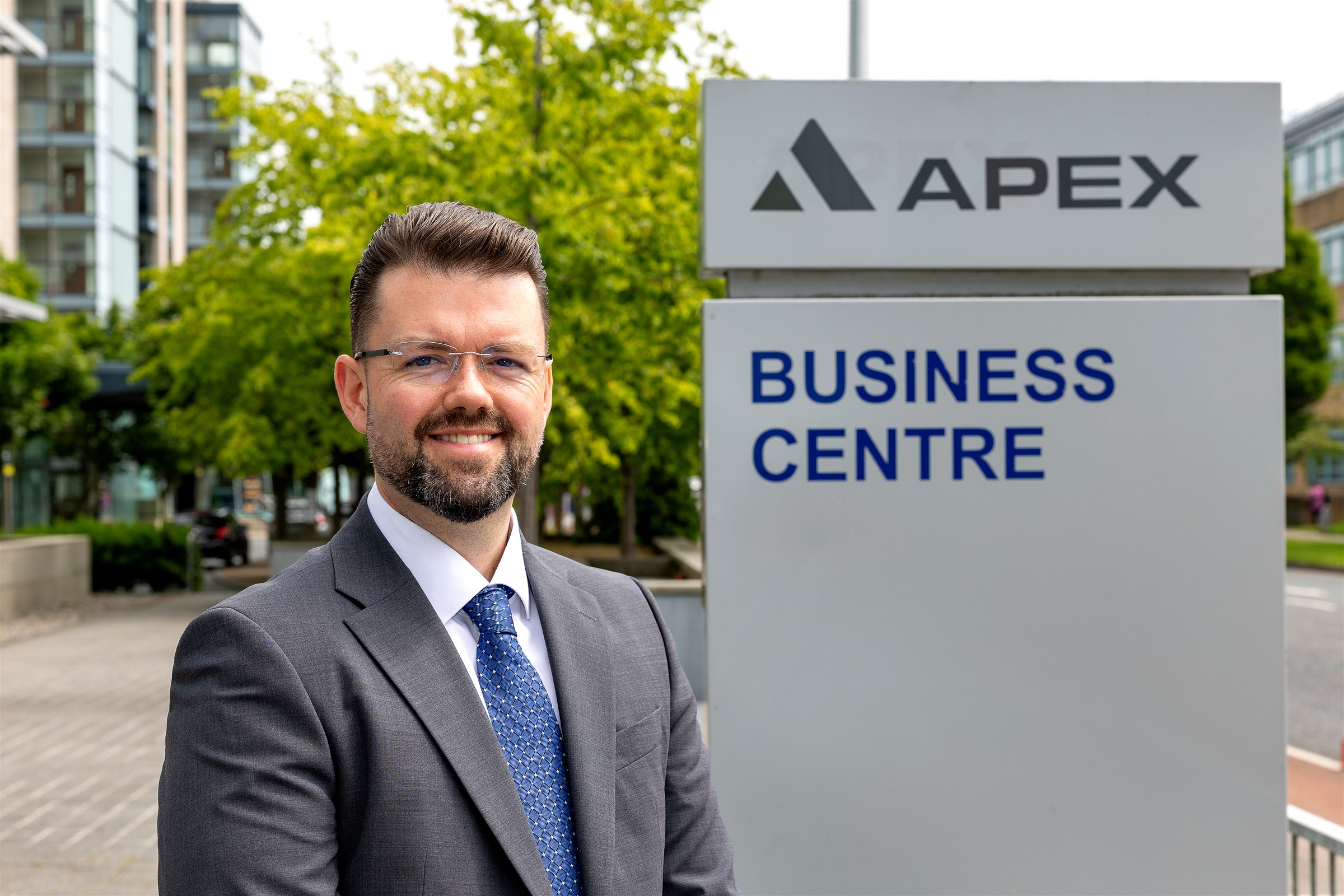 Stephen Galvin, CEO of Radium Technologies, at Apex Business Centre in Sandyford